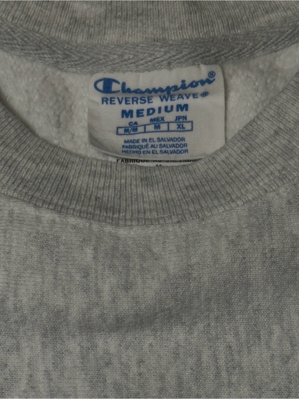 Vintage Y2K Champion Reverse Weave NAU Lumberjacks Sweatshirt M Gray Arizona - Picture 3 of 7